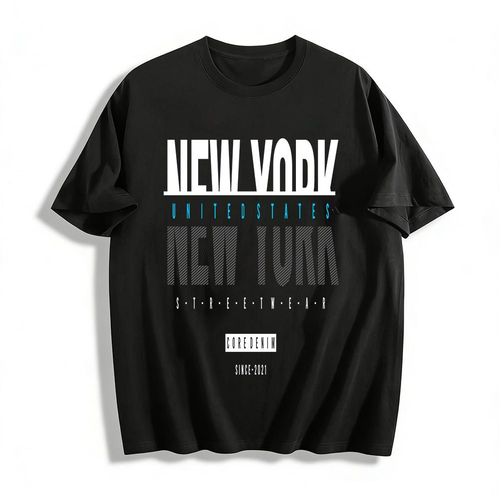 United States New York Graphic Casual Top For Men Women Pure cotton T-shirt XXS
United States New York Graphic Casual Top For Men Women Pure cotton T-shirt XXS