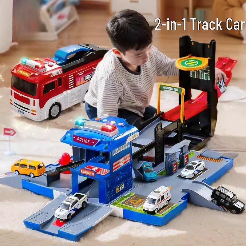 Large Police Fire Truck & Engineering Car Toy Set for Kids
Large Police Fire Truck & Engineering Car Toy Set for Kids