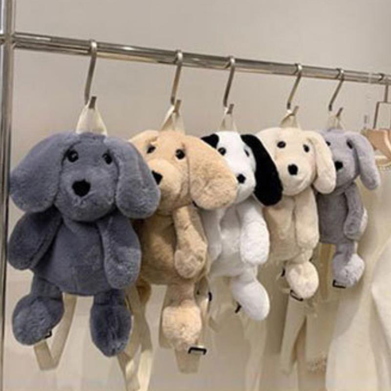 Cute Doll Plush Backpacks For Cartoon Animals Backpack Dog Plush Women Bag Gift For Girls Animals Kids Bags світло-сірий колір
Cute Doll Plush Backpacks For Cartoon Animals Backpack Dog Plush Women Bag Gift For Girls Animals Kids Bags світло-сірий колір