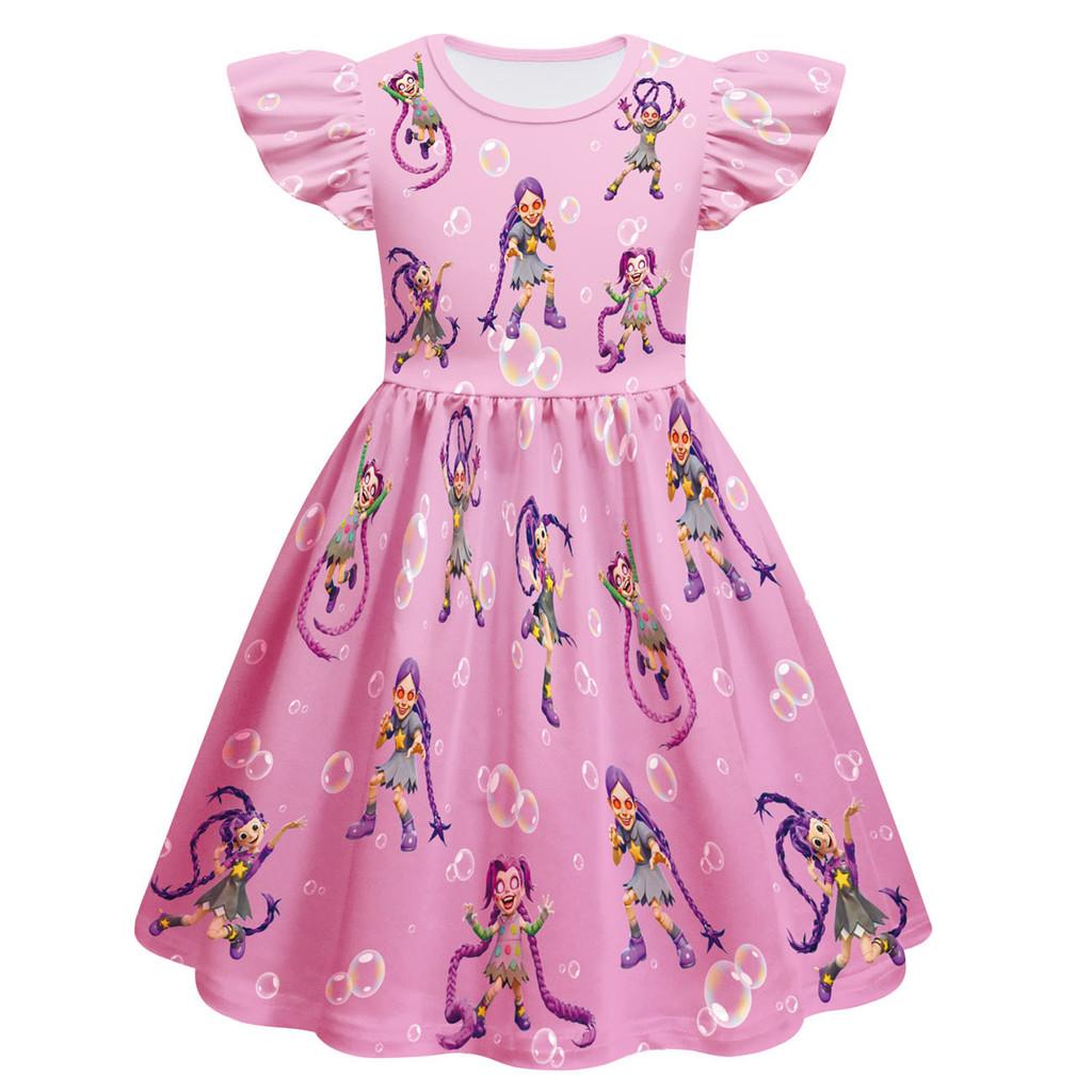 83039 Kids Girls Lily Lovebraids Game Anime Print Short Sleeves Dresses 160cm рожевий
83039 Kids Girls Lily Lovebraids Game Anime Print Short Sleeves Dresses 160cm рожевий
