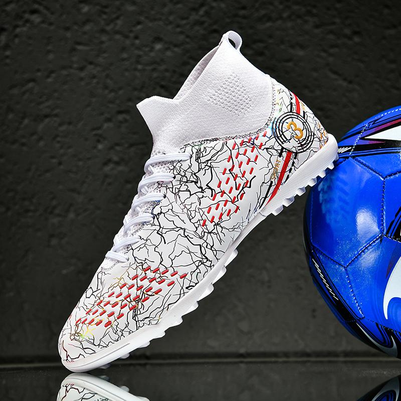 Fashion Men Soccer Shoes Kids Football Boots Women Breathable Soccer Cleats Antiskid Chaussure Football TF/FG Outdoor Football Shoes 39
Fashion Men Soccer Shoes Kids Football Boots Women Breathable Soccer Cleats Antiskid Chaussure Football TF/FG Outdoor Football Shoes 39