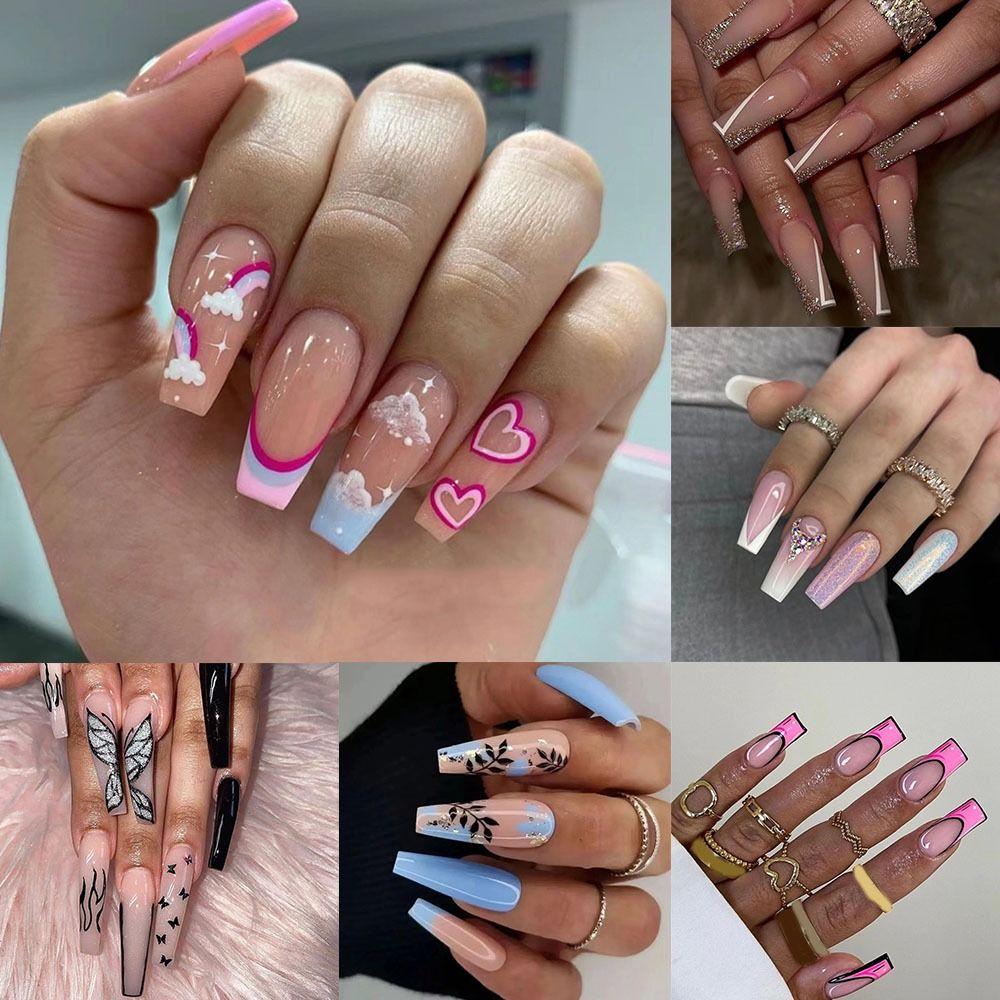 24 шт. Маникюр DIY Бабочка Комикс Пресс на Ногти Накладные Ногти Балерина Длинные Французские Любовь Сердце Облако
24 шт. Маникюр DIY Бабочка Комикс Пресс на Ногти Накладные Ногти Балерина Длинные Французские Любовь Сердце Облако