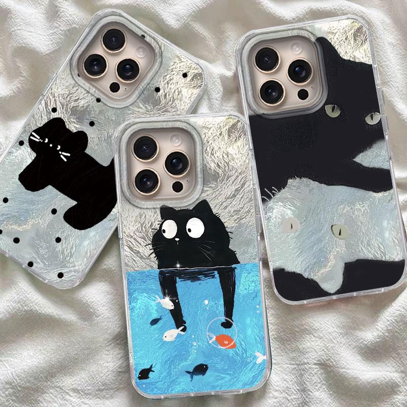 Case For For IPhone 16 15 13 Plus Pro Max 7 14 Pro 5GPhone Cover Cat Black Cartoon For IPhone 16e Protective Silicone Back Bags iPhone 16 Pro Max
Case For For IPhone 16 15 13 Plus Pro Max 7 14 Pro 5GPhone Cover Cat Black Cartoon For IPhone 16e Protective Silicone Back Bags iPhone 16 Pro Max