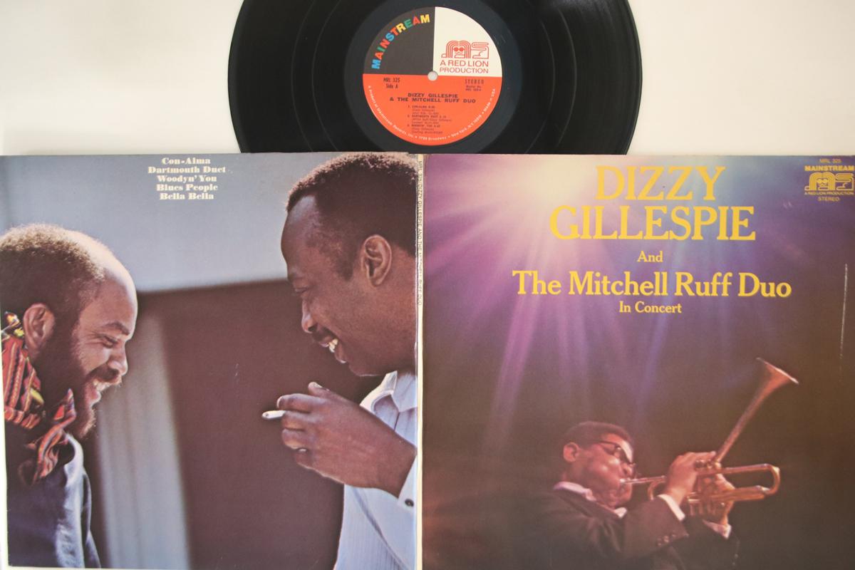 LP Record DIZZY GILLESPIE, MITCHELL-RUFF DUO - In Concert MRL325 MAINSTREAM 1971 US Jazz Used
LP Record DIZZY GILLESPIE, MITCHELL-RUFF DUO - In Concert MRL325 MAINSTREAM 1971 US Jazz Used