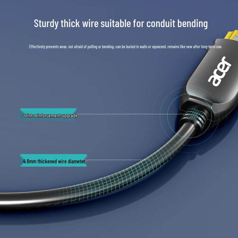 Acer Fiber HDMI 2.0 Cable
Acer Fiber HDMI 2.0 Cable