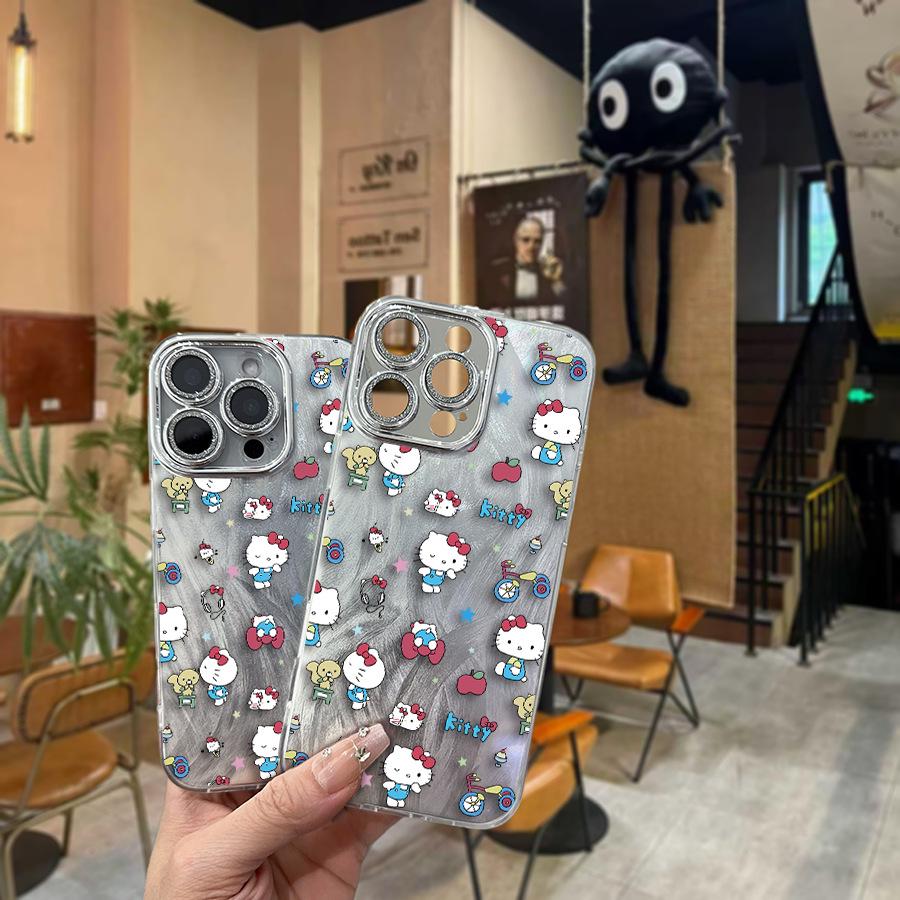 Sanrio Hello Kitty Cute Silver Phone Case for iPhone 11 iPhone 16 Pro
Sanrio Hello Kitty Cute Silver Phone Case for iPhone 11 iPhone 16 Pro