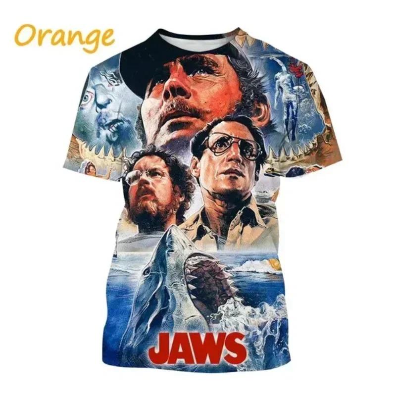 Fashion Personalized Men Clothing Jaws 3d Print T-shirt Shark Creative Graphic T Shirt Hip Hop Harajuku Street Unisex Tops Tees S
Fashion Personalized Men Clothing Jaws 3d Print T-shirt Shark Creative Graphic T Shirt Hip Hop Harajuku Street Unisex Tops Tees S