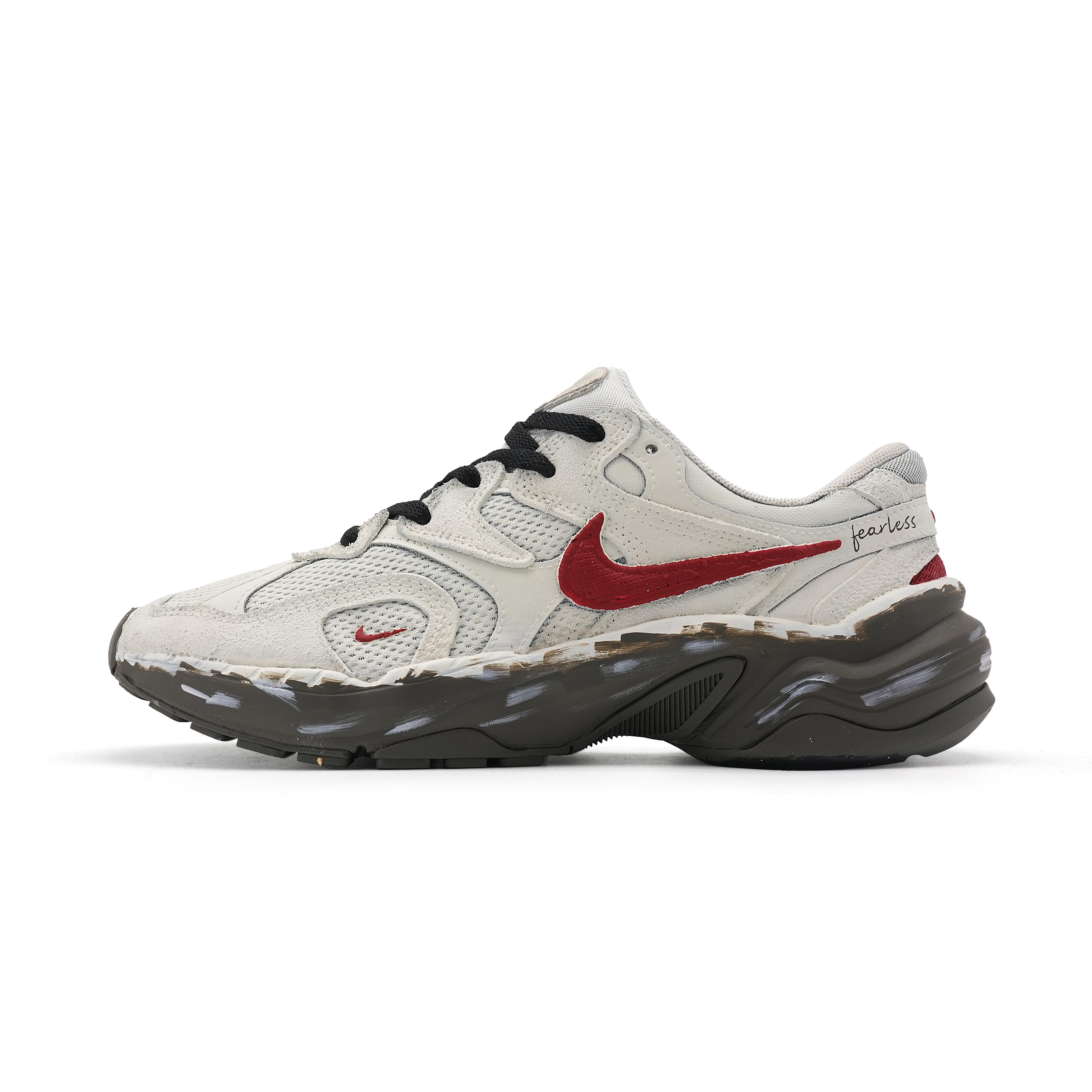 Nike AL8 Fearless White Flame Leather, Suede Abrasion Resistant Slip Resistant Low top Casual Shoes Unisex Gray FJ3794-104(Team1822-) 42
Nike AL8 Fearless White Flame Leather, Suede Abrasion Resistant Slip Resistant Low top Casual Shoes Unisex Gray FJ3794-104(Team1822-) 42