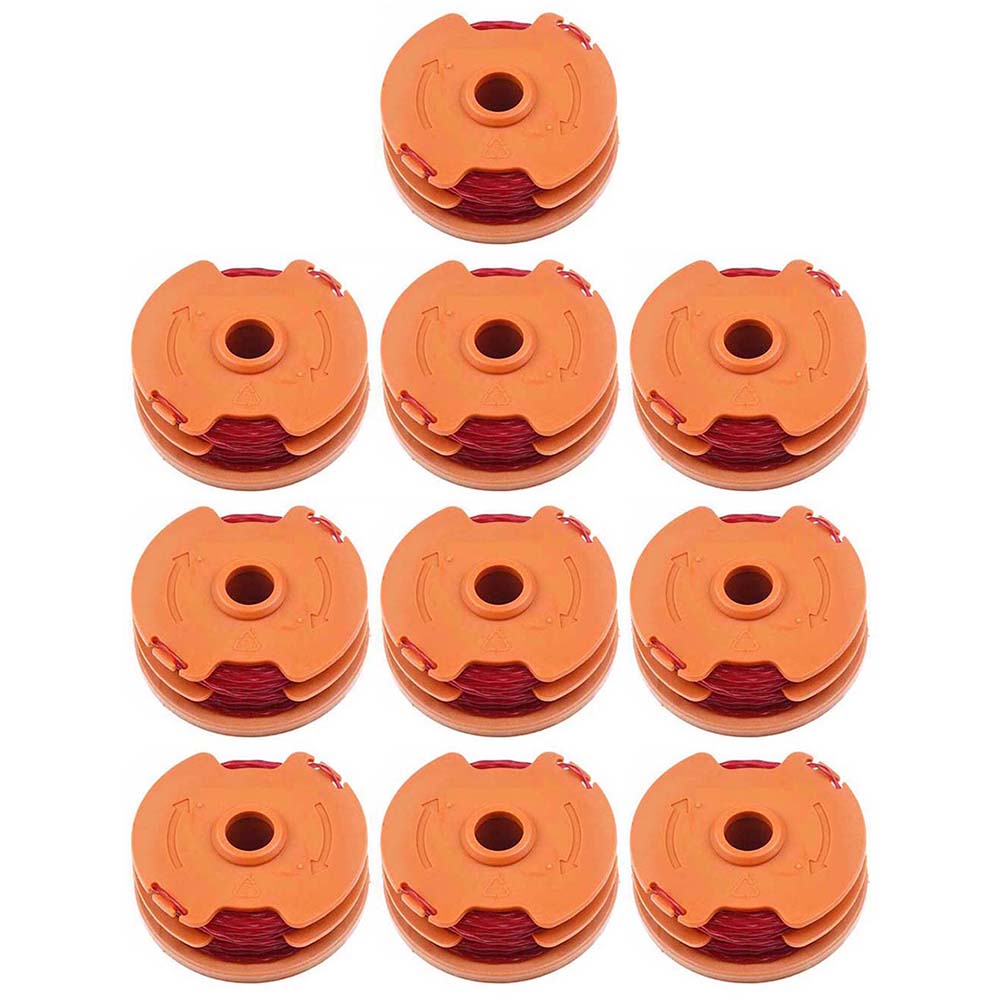 10PCS Lawn Trimmer Wire Reels for Worx Lawn Mower Spools WA0007 A
10PCS Lawn Trimmer Wire Reels for Worx Lawn Mower Spools WA0007 A