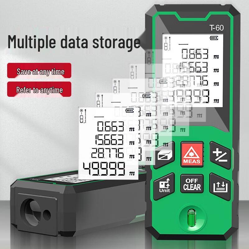 High-Precision Handheld Laser Rangefinder CN plug (adapter included)
High-Precision Handheld Laser Rangefinder CN plug (adapter included)