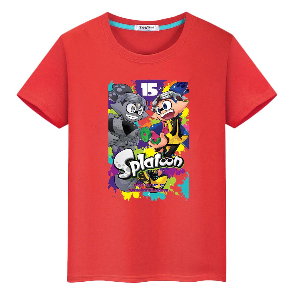 t shirt for kids boy 10year Splatoon print Cute Tops Cartoon 100%Cotton pride tshirt anime Short y2k girls clothes baby clothes 100 білий
t shirt for kids boy 10year Splatoon print Cute Tops Cartoon 100%Cotton pride tshirt anime Short y2k girls clothes baby clothes 100 білий