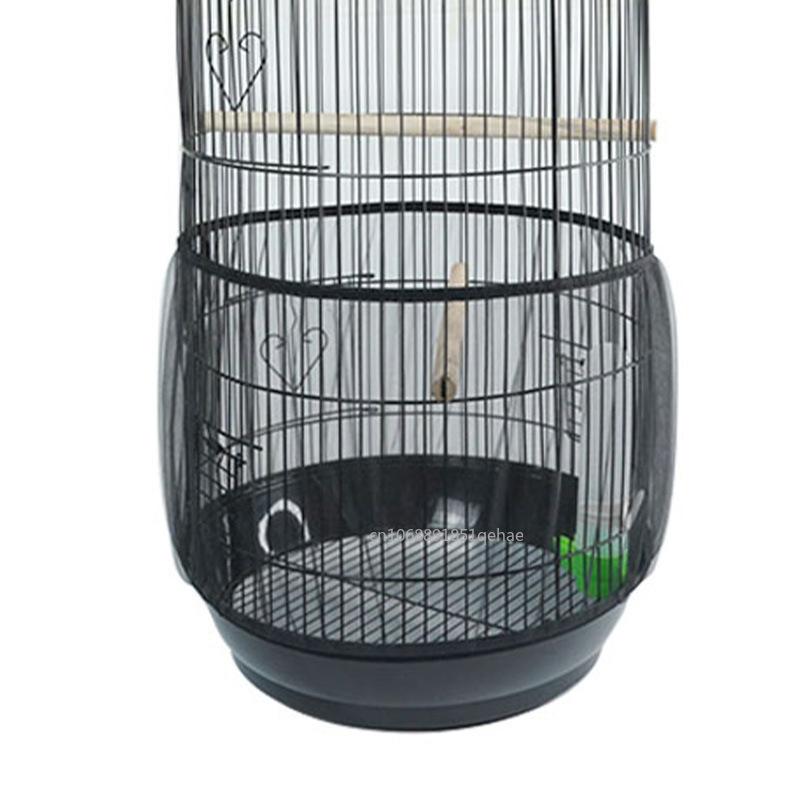 Чехол для птичьей клетки из нейлоновой сетки, чехол для попугая, блокирующий пыль, дышащая ткань, защитный сетчатый капюшон, легко чистящиеся аксессуары для клетки XXL чёрный
Чехол для птичьей клетки из нейлоновой сетки, чехол для попугая, блокирующий пыль, дышащая ткань, защитный сетчатый капюшон, легко чистящиеся аксессуары для клетки XXL чёрный