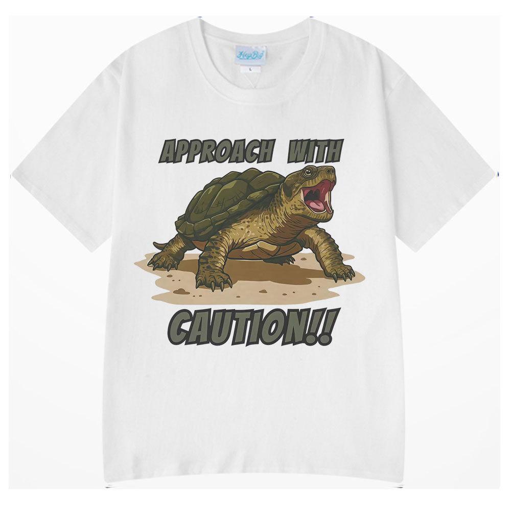 Angry Snapping Turtle TShirt APPROACH WITH CAUTION Fun Vintage Clothes T Shirt Graphic T Shirts Y2k Top Women Clothing S
Angry Snapping Turtle TShirt APPROACH WITH CAUTION Fun Vintage Clothes T Shirt Graphic T Shirts Y2k Top Women Clothing S