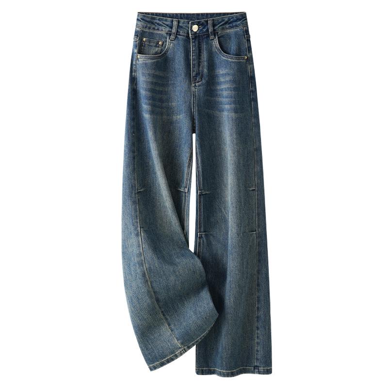 Women s Retro Wide-Leg Spring Jeans - High-Waisted, Slimming, and Straight-Leg Style for a Chic Look S
Women s Retro Wide-Leg Spring Jeans - High-Waisted, Slimming, and Straight-Leg Style for a Chic Look S