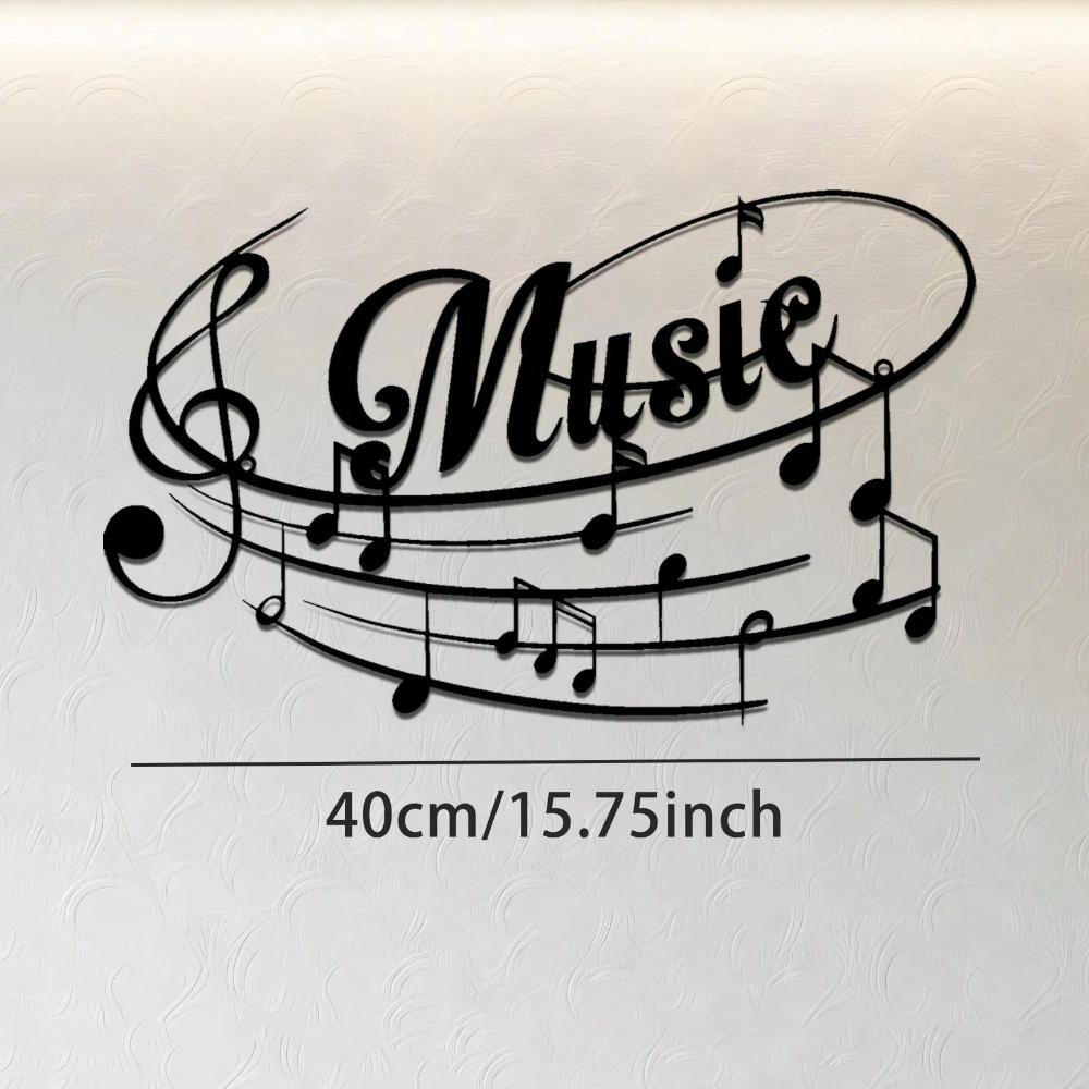 Black Wrought Iron Music Wall Art Laser Cut Treble Clef Notes Metal Home Decor чорний
Black Wrought Iron Music Wall Art Laser Cut Treble Clef Notes Metal Home Decor чорний