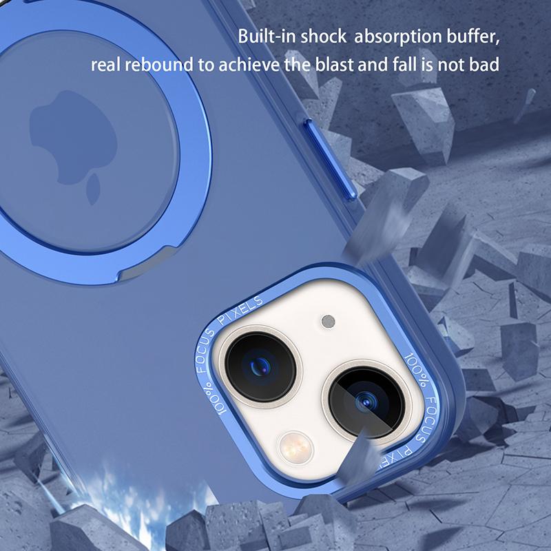 Compatible with MagSafe Kickstand Case for iPhone 15 Rubberized Anti-Drop Soft TPU+PC Phone Cover Sapphire
Compatible with MagSafe Kickstand Case for iPhone 15 Rubberized Anti-Drop Soft TPU+PC Phone Cover Sapphire