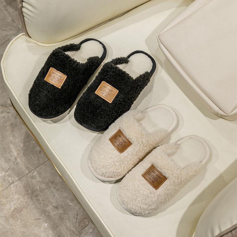 Cotton slippers women s autumn and winter couples home use indoor confinement warm non-slip plush home cotton slippers men s customization 44-45
Cotton slippers women s autumn and winter couples home use indoor confinement warm non-slip plush home cotton slippers men s customization 44-45