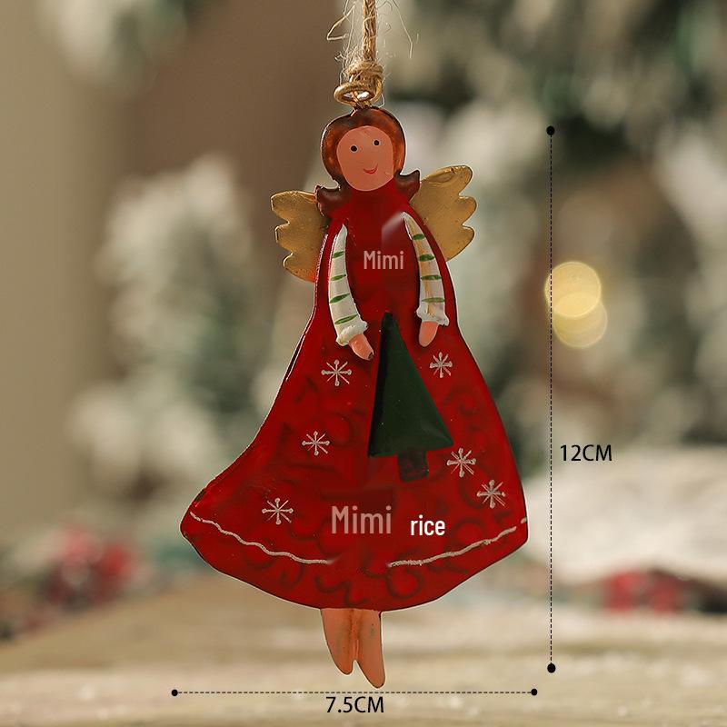 Retro Distressed Christmas Iron Art Pendants: Angel, Santa, Snowman Christmas Iron Art Pendant
Retro Distressed Christmas Iron Art Pendants: Angel, Santa, Snowman Christmas Iron Art Pendant