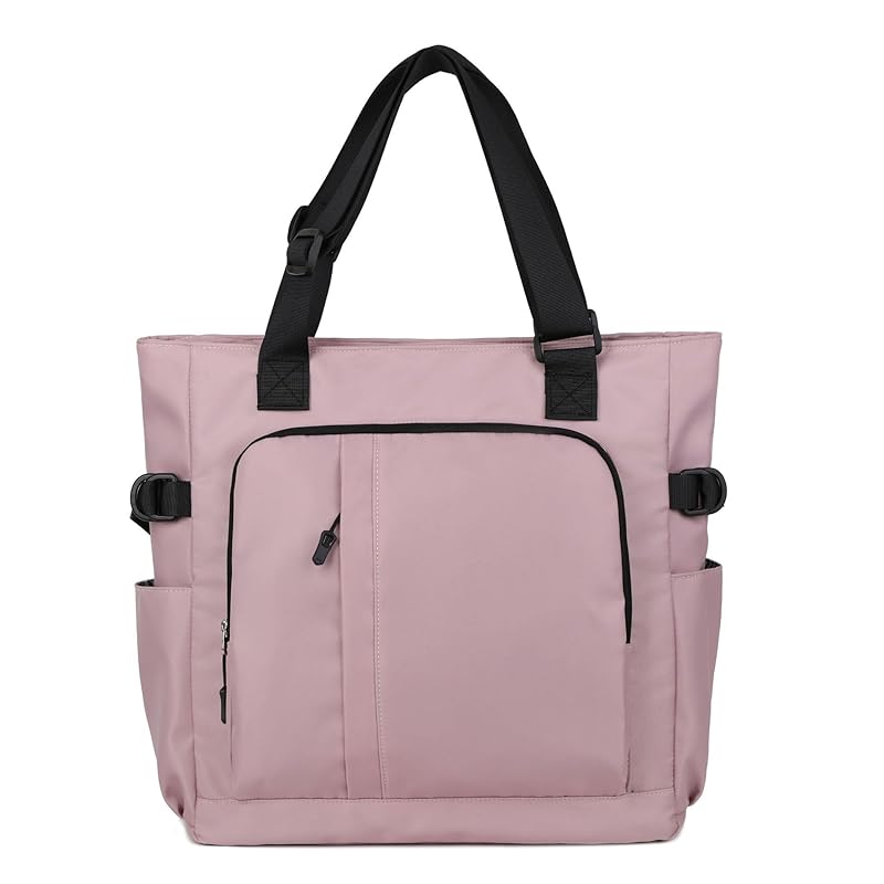 CC-MAX tote bag nylon shoulder bag large capacity Zipper opening/closing men s ladies Dual use many pockets CC2434 (pink)
CC-MAX tote bag nylon shoulder bag large capacity Zipper opening/closing men s ladies Dual use many pockets CC2434 (pink)