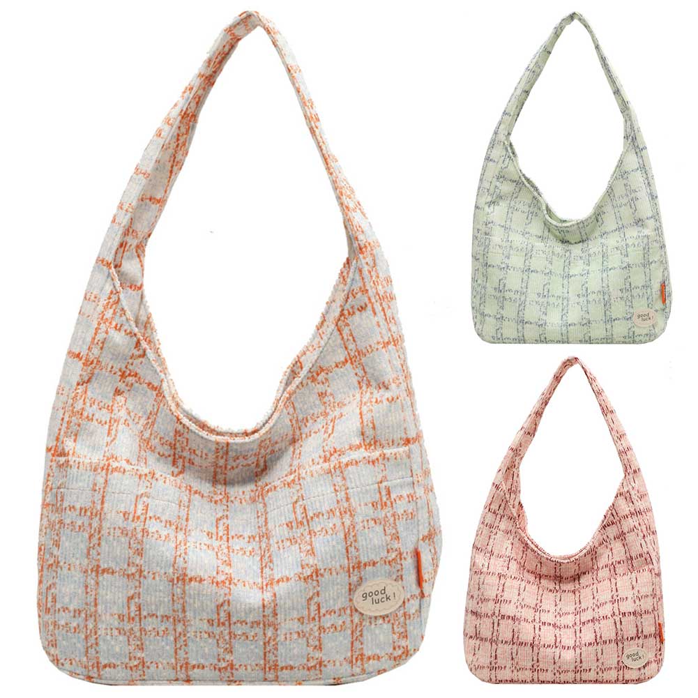Women Large Capacity Shoulder Bag Stylish Checkered Tote Bag Top Handle Handbag Mini Clutch Purse for Daily Office Use Sling Bag
Women Large Capacity Shoulder Bag Stylish Checkered Tote Bag Top Handle Handbag Mini Clutch Purse for Daily Office Use Sling Bag