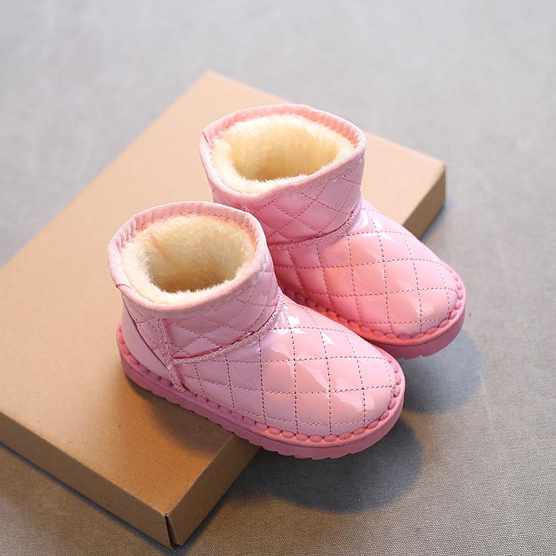 Winter Brand Newest Children Snow Boots For Boys Girls Thick Plush Warm Cotton Ankle Boots Classic Fashion Kids Rubber Boots 26
Winter Brand Newest Children Snow Boots For Boys Girls Thick Plush Warm Cotton Ankle Boots Classic Fashion Kids Rubber Boots 26