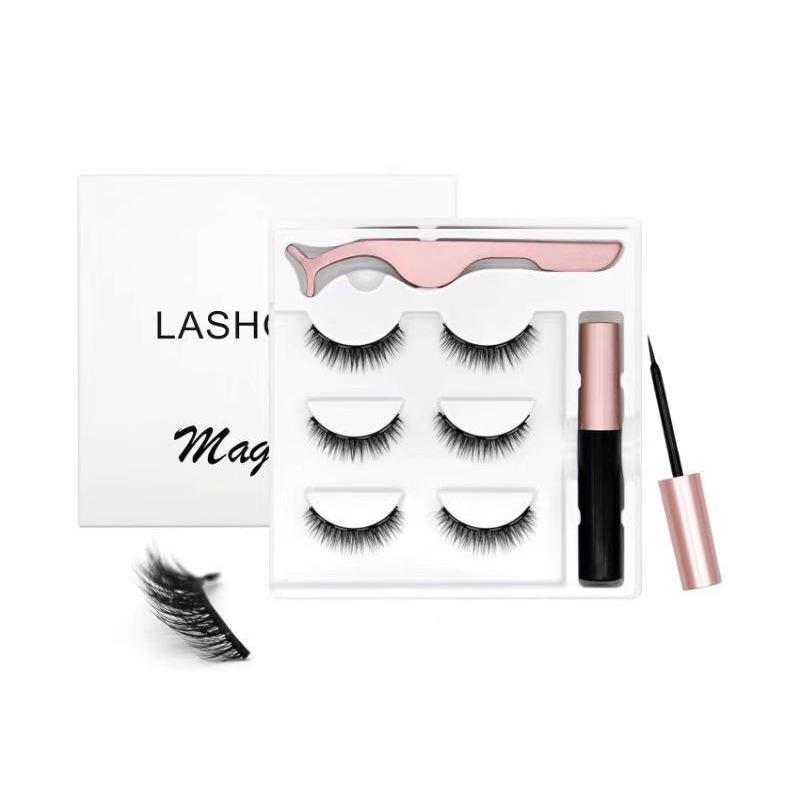 Magnetic 3D False Eyelashes: European & American Style, Thick, Curly, Natural Look, Available in Three or Five Pairs.
Magnetic 3D False Eyelashes: European & American Style, Thick, Curly, Natural Look, Available in Three or Five Pairs.
