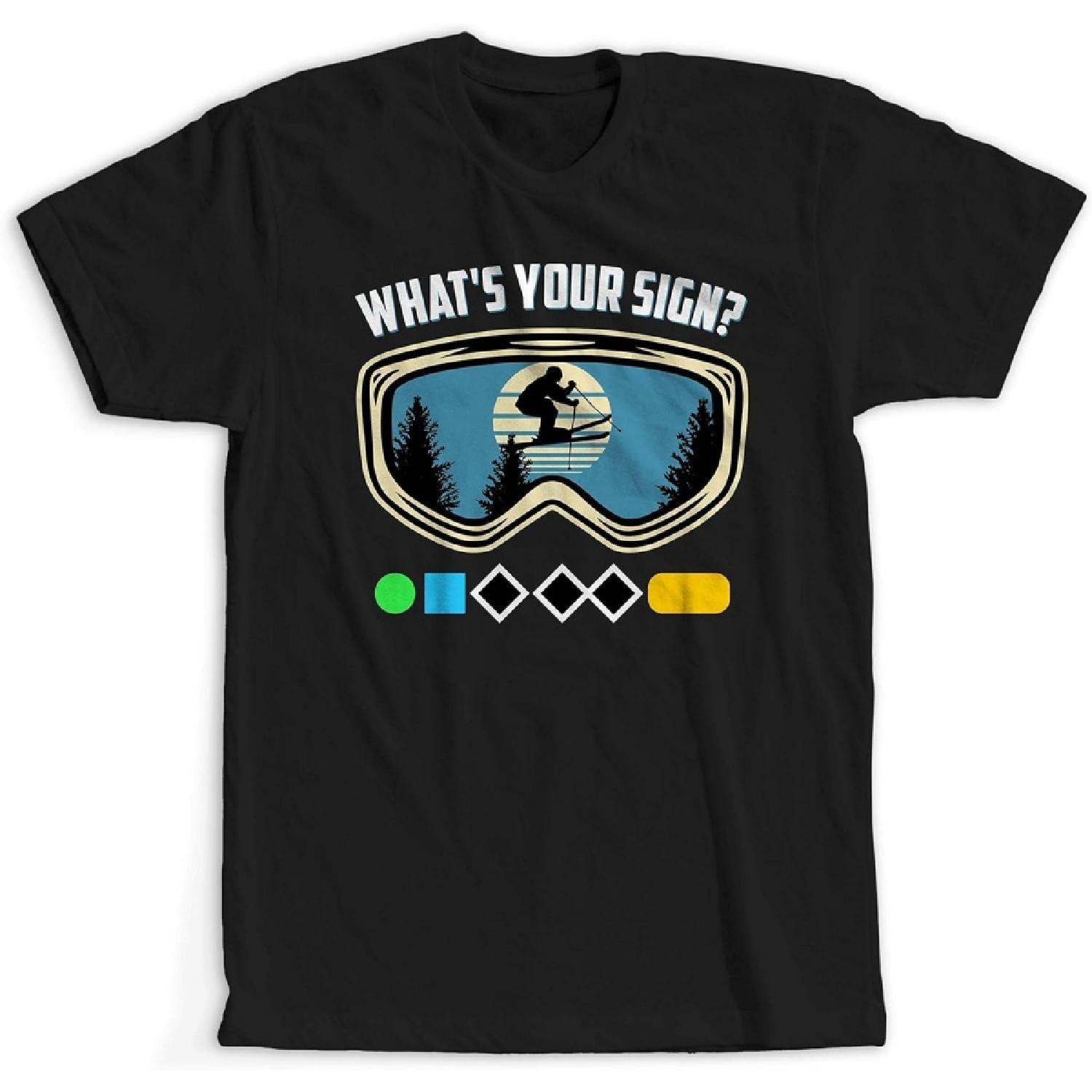 What s Your Sign Ski Skier Skiing Difficulty Snowboard Funny Gift T Shirt (XL) Black XXXXXL різнокольоровий
What s Your Sign Ski Skier Skiing Difficulty Snowboard Funny Gift T Shirt (XL) Black XXXXXL різнокольоровий