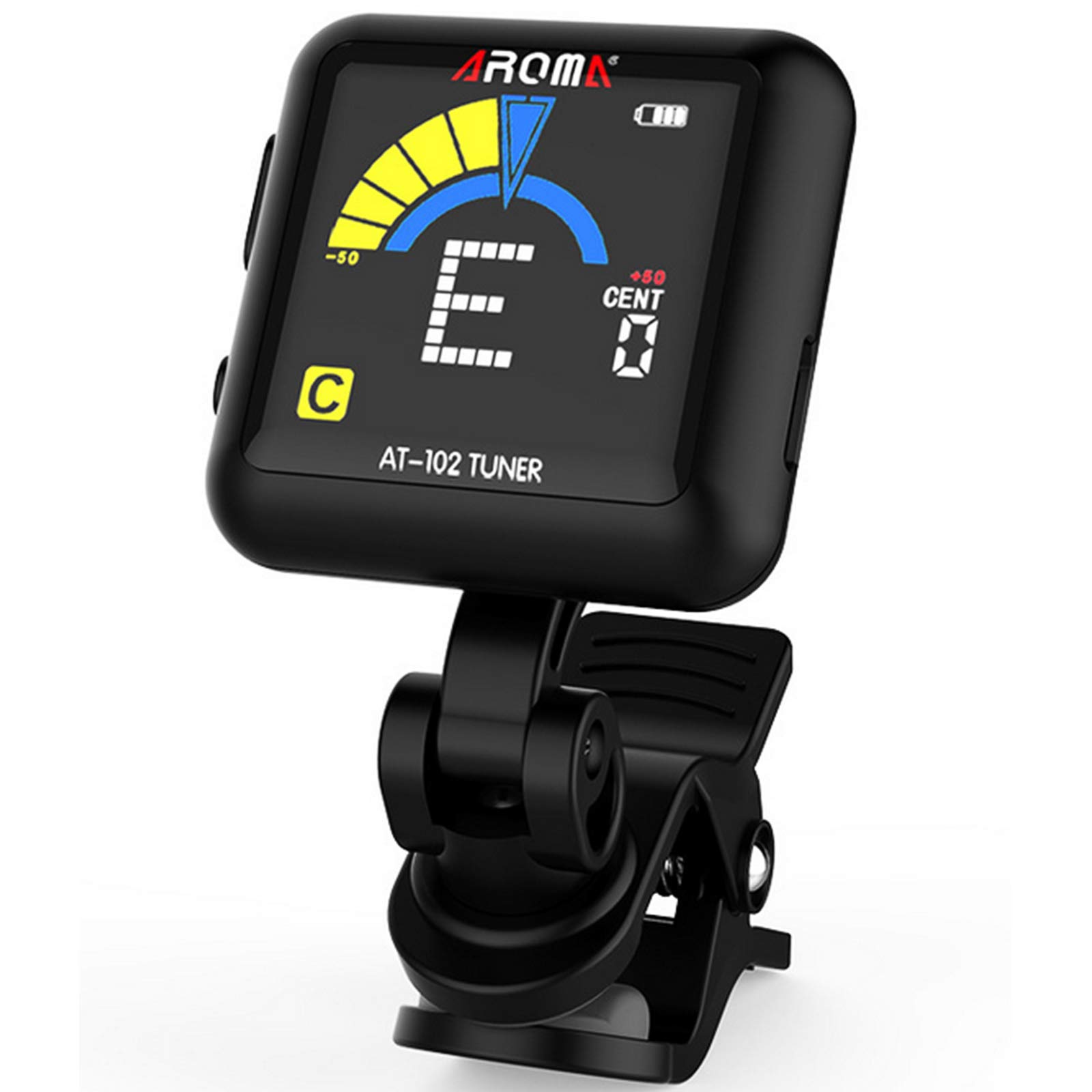 Aroma AROMA Color Screen Tuner for Violin Black Co. Chromatic, Guitar, Bass, Ukulele, (Rechargeable) (Clip-on) AT-103 чёрный
Aroma AROMA Color Screen Tuner for Violin Black Co. Chromatic, Guitar, Bass, Ukulele, (Rechargeable) (Clip-on) AT-103 чёрный