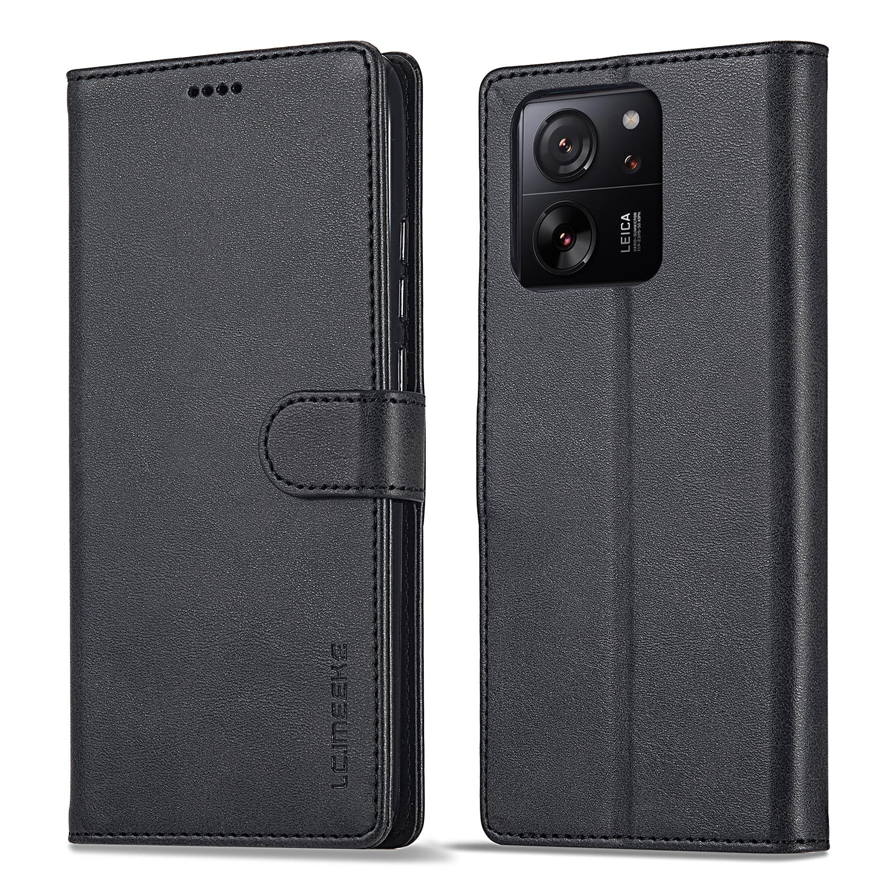LC.IMEEKE For Xiaomi 13T/13T Pro/Redmi K60 Ultra Case Calf Texture Leather Wallet Phone Anti-shock Cover Black
LC.IMEEKE For Xiaomi 13T/13T Pro/Redmi K60 Ultra Case Calf Texture Leather Wallet Phone Anti-shock Cover Black