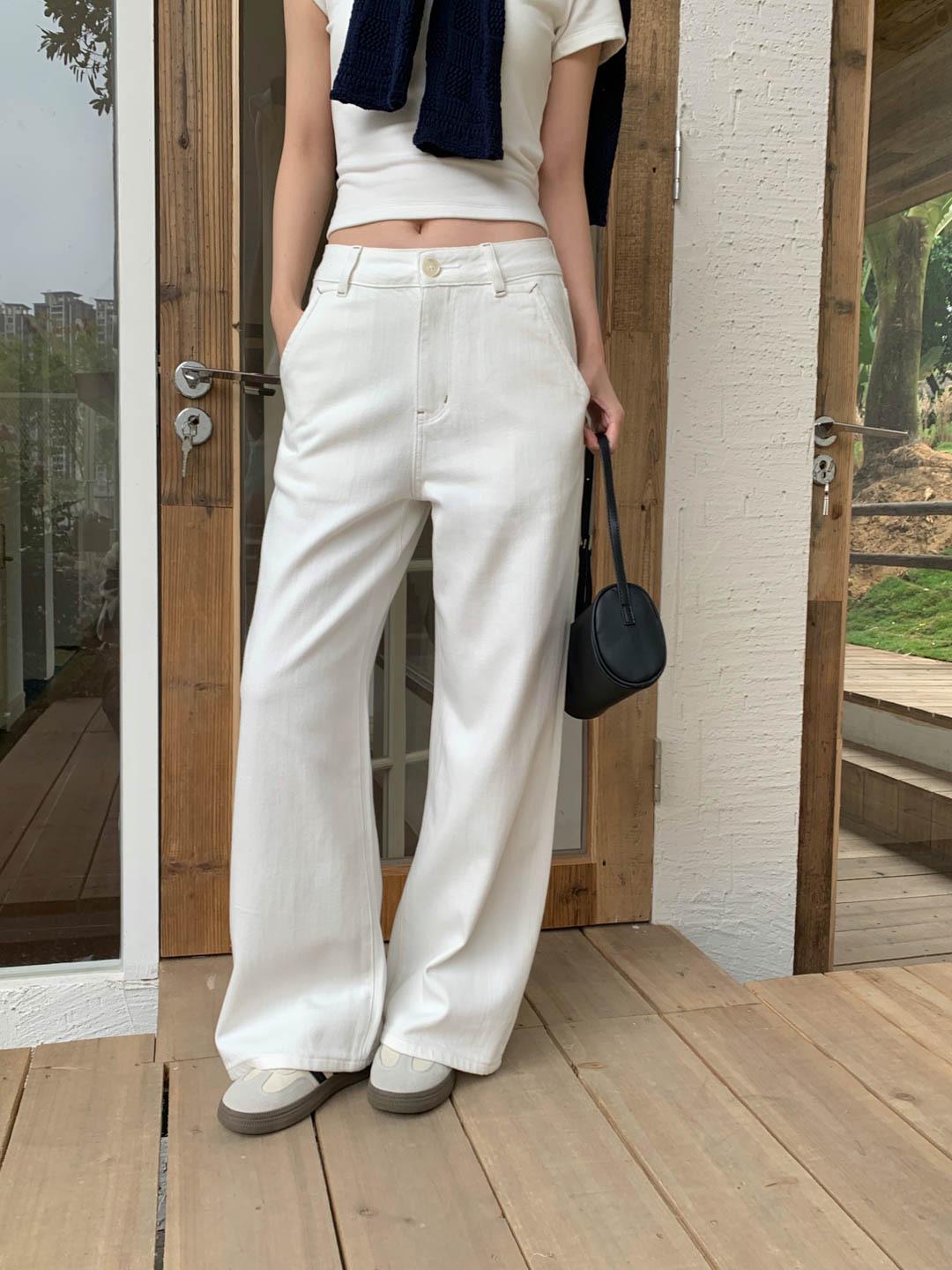 GAGD Women s White Bamboo Texture Wide-Leg Floor-Length Jeans M слоновая кость/белый
GAGD Women s White Bamboo Texture Wide-Leg Floor-Length Jeans M слоновая кость/белый