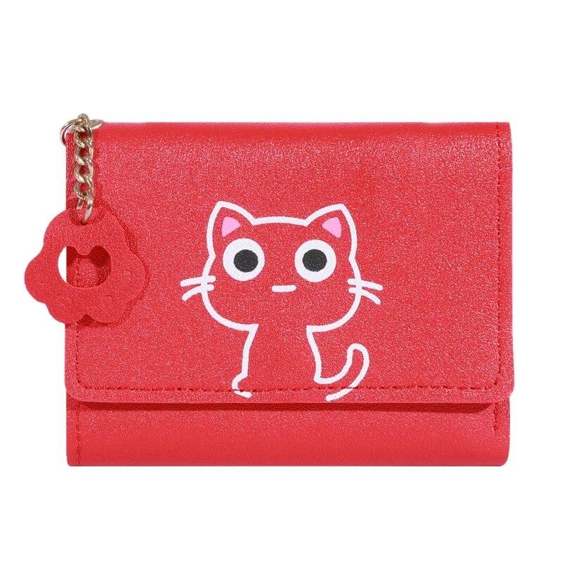 Small Wallet Female Cat Short Fold Personalized Student Cute Mini Fashion Wallet Zero Wallet
Small Wallet Female Cat Short Fold Personalized Student Cute Mini Fashion Wallet Zero Wallet