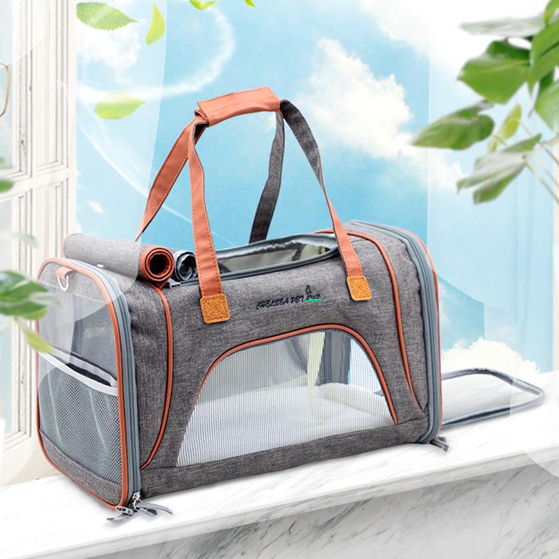 Portable Dog Carrier Bag Pet Puppy Travel Bag Breathable Mesh Handbag Cat Tote Bag,46x26x28cm Grey
Portable Dog Carrier Bag Pet Puppy Travel Bag Breathable Mesh Handbag Cat Tote Bag,46x26x28cm Grey