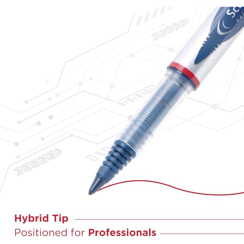 Luxor Schneider, Lx-Glider Pens, Pack Of 3, Ink- (Blue, Black, Red), Hybrid Tip, Refillable, Liquid Ink Roller Pen, Styl 13
Luxor Schneider, Lx-Glider Pens, Pack Of 3, Ink- (Blue, Black, Red), Hybrid Tip, Refillable, Liquid Ink Roller Pen, Styl 13