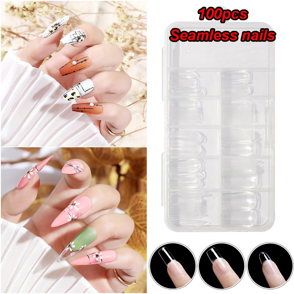 Full Cover French Seamless Press on Nails Nail Art Tools Ballerina False Nails Coffin Fake Nails
Full Cover French Seamless Press on Nails Nail Art Tools Ballerina False Nails Coffin Fake Nails