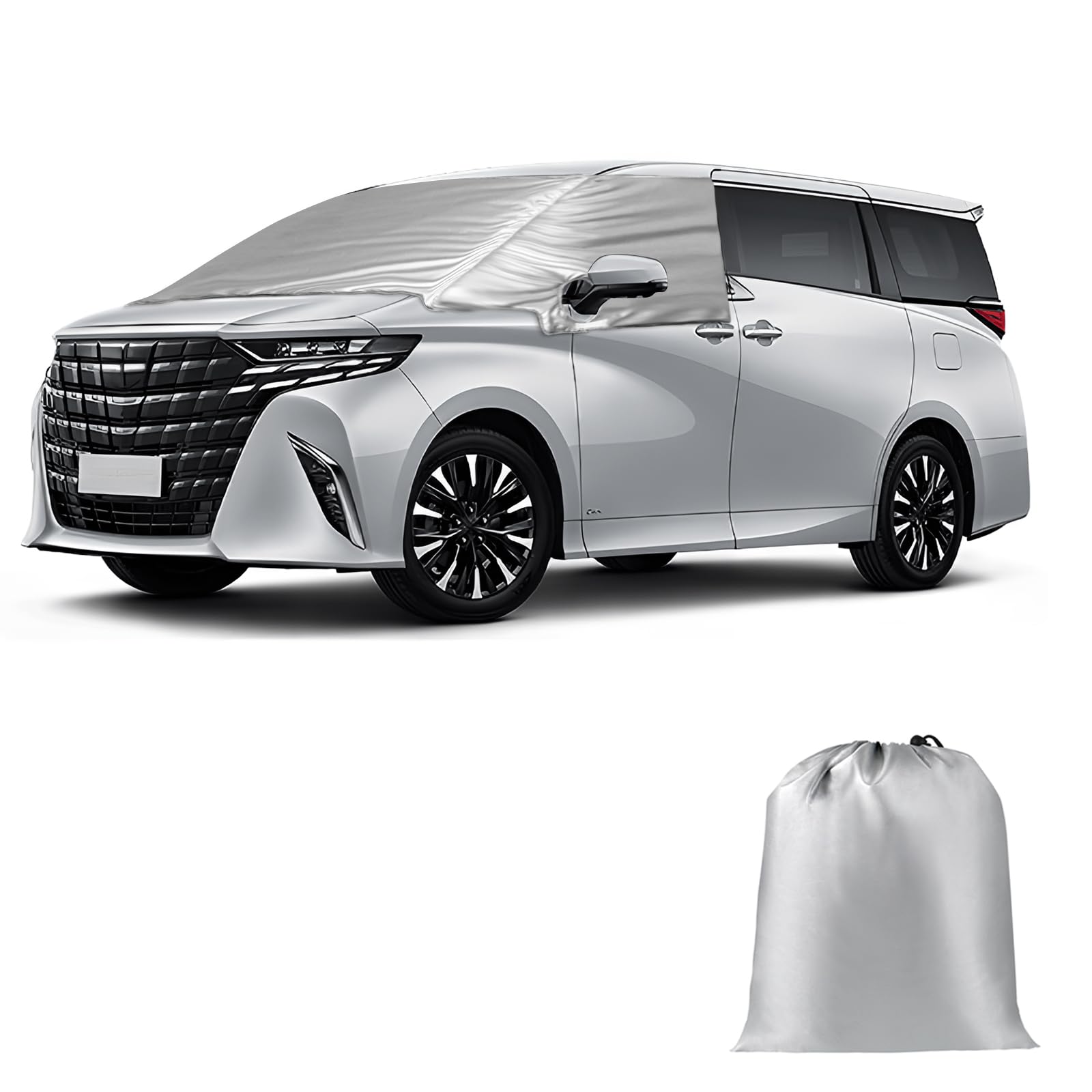 Syncnika Чехол на лобовое стекло для Alphard 4-го поколения Защита от УФ-лучей Автомобильный солнцезащитный козырек 600D Толстая ткань Солнцезащитный козырек Защита от дождя и снега Дизайн блэкаут
Syncnika Чехол на лобовое стекло для Alphard 4-го поколения Защита от УФ-лучей Автомобильный солнцезащитный козырек 600D Толстая ткань Солнцезащитный козырек Защита от дождя и снега Дизайн блэкаут