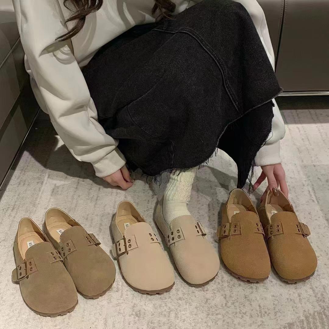 Женские туфли Huiliya Birkenstocks, новые мокасины с круглой подошвой и мягкой подошвой, женские туфли Boken с одной педалью в стиле ретро 2130-5 35
Женские туфли Huiliya Birkenstocks, новые мокасины с круглой подошвой и мягкой подошвой, женские туфли Boken с одной педалью в стиле ретро 2130-5 35