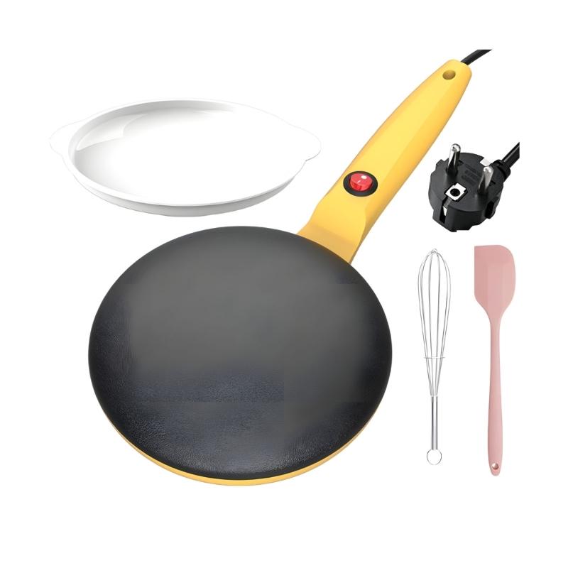 Professional Crepe Maker Featuring Even Heating Technology Great For Family Brunch incidents жовтий
Professional Crepe Maker Featuring Even Heating Technology Great For Family Brunch incidents жовтий