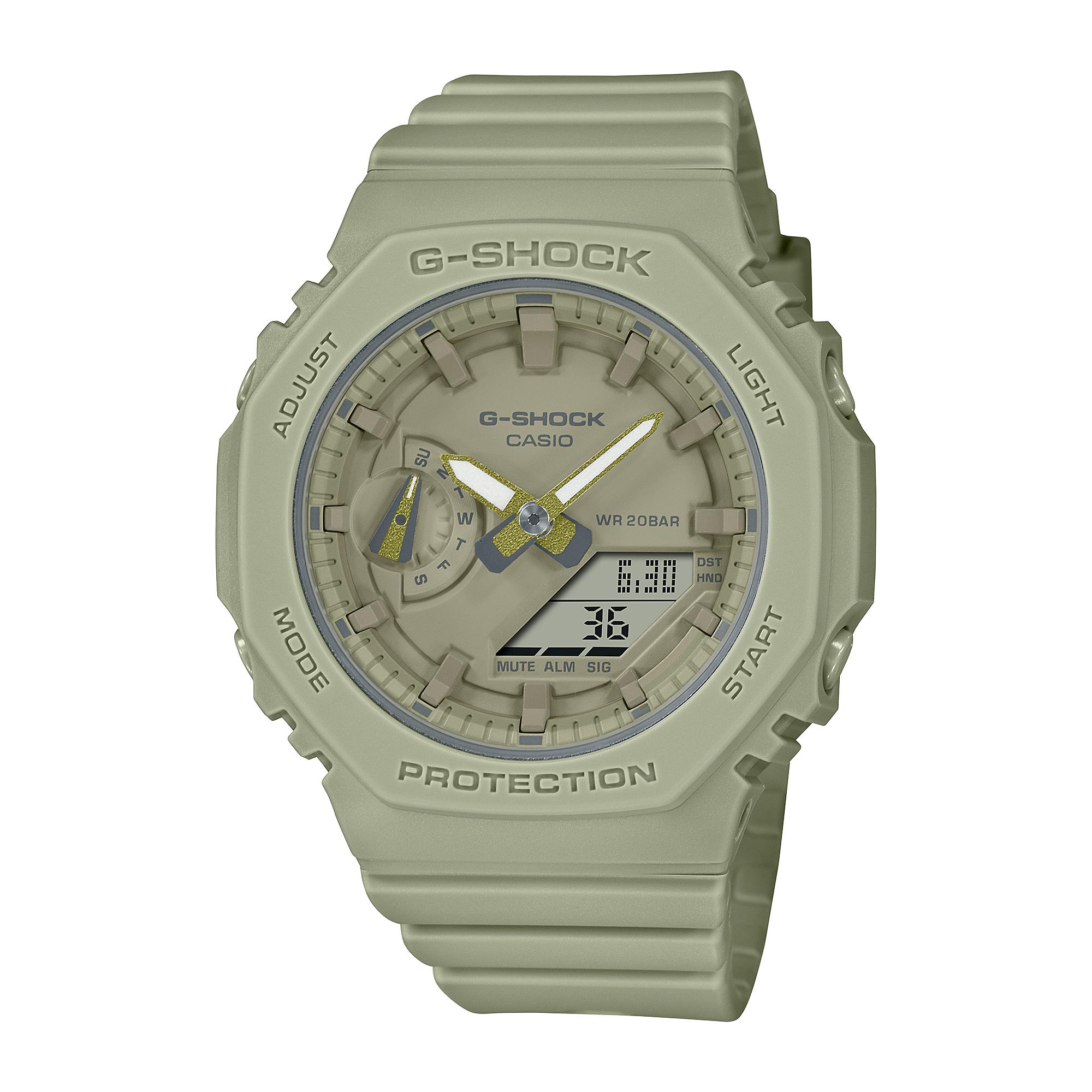Casio G-Shock Octagonal Dial Carbon Fiber Core Protection Waterproof Shockproof Sports Quartz Watch Resin Strap Women watches Green GMA-S2100BA-3APR Regular Watch Box,Light Green
Casio G-Shock Octagonal Dial Carbon Fiber Core Protection Waterproof Shockproof Sports Quartz Watch Resin Strap Women watches Green GMA-S2100BA-3APR Regular Watch Box,Light Green
