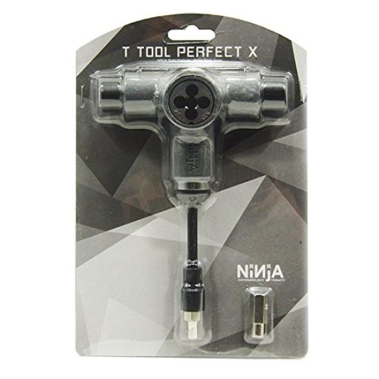 NINJA Skate Tool PERFECT X Skateboard Skate Tool Wrench Inch Driver Maintenance Adjustment Tool Assembly T-TOOL (BLACK) чёрный
NINJA Skate Tool PERFECT X Skateboard Skate Tool Wrench Inch Driver Maintenance Adjustment Tool Assembly T-TOOL (BLACK) чёрный
