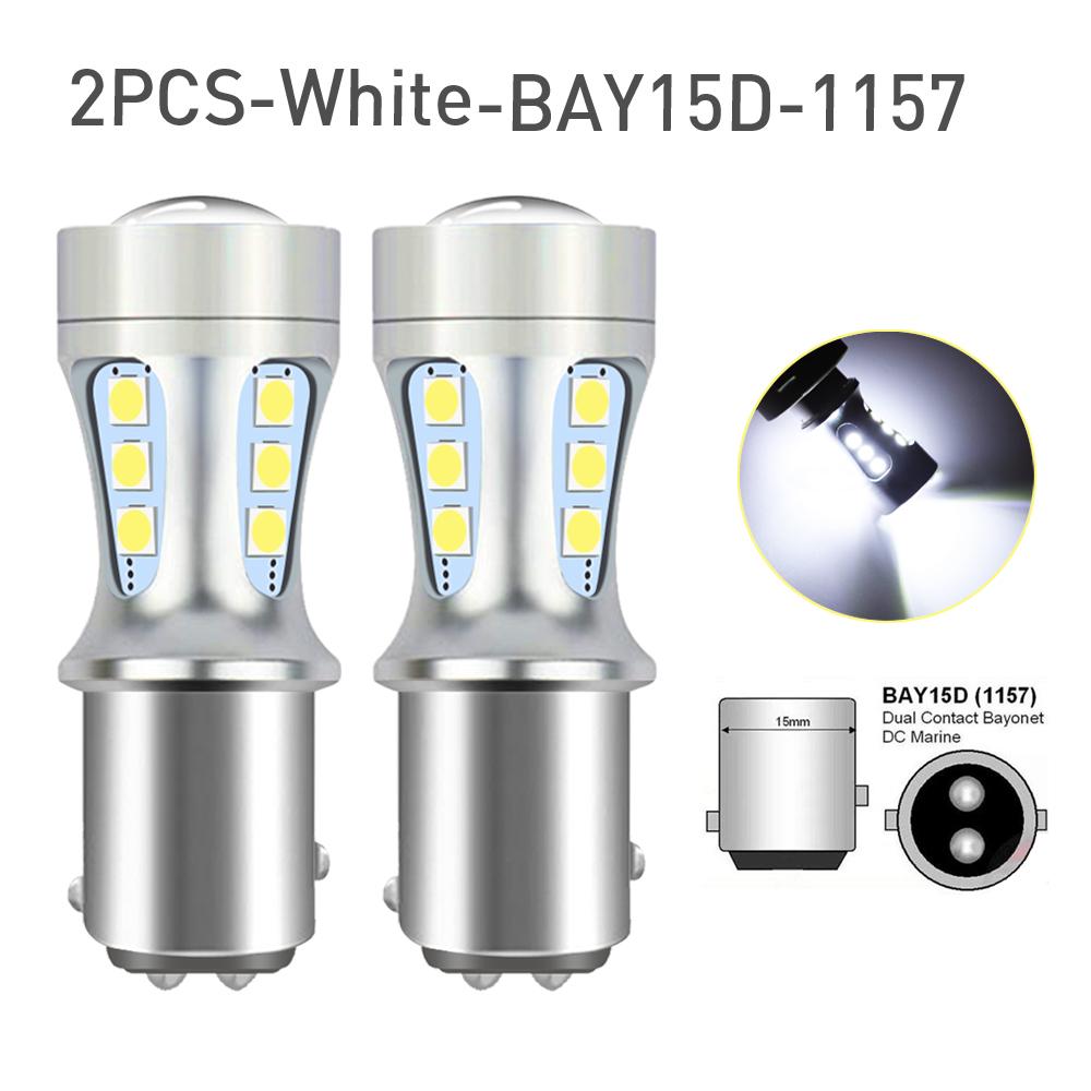 2pcs 1157 P21/5W BAY15D 7528 Led Brake Light Stop Lamp Tail Bulb 12v For Seat Ibiza 6p 6j 6k MK4 Leon 1m Toledo Mk2 Arosa 6h Mii 1157 BAY15D P21/5W білий
2pcs 1157 P21/5W BAY15D 7528 Led Brake Light Stop Lamp Tail Bulb 12v For Seat Ibiza 6p 6j 6k MK4 Leon 1m Toledo Mk2 Arosa 6h Mii 1157 BAY15D P21/5W білий