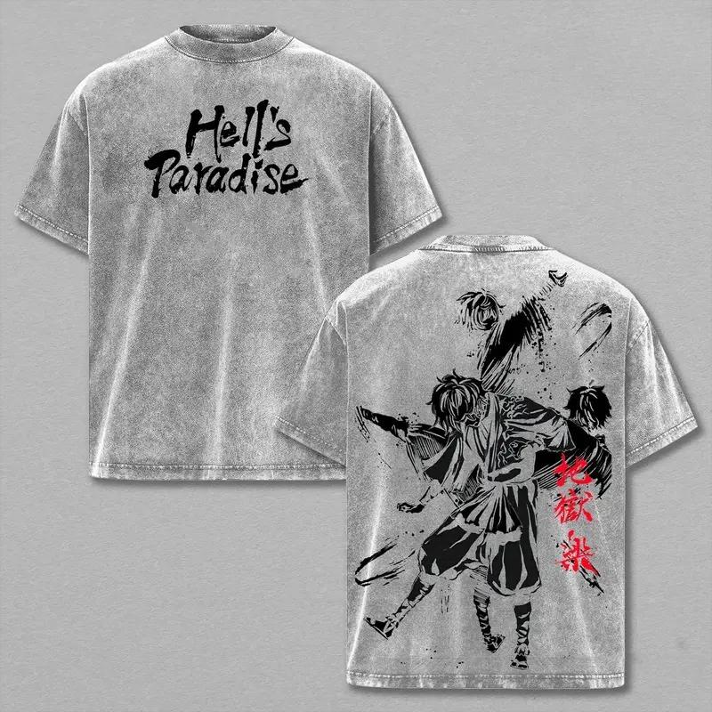 Anime Hell s Paradise Gabimaru Graphic T Shirt Men Short Sleeve Clothing Casual Cotton Tshirt Retro Washed T-shirt Harajuku Tops XXL сірий колір
Anime Hell s Paradise Gabimaru Graphic T Shirt Men Short Sleeve Clothing Casual Cotton Tshirt Retro Washed T-shirt Harajuku Tops XXL сірий колір