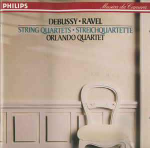 CD DEBUSSY, RAVEL; ORLANDO QUARTET - Debussy/Ravel: String Quartets 4228372 Philips Classic 1989 Germany Classical Used
CD DEBUSSY, RAVEL; ORLANDO QUARTET - Debussy/Ravel: String Quartets 4228372 Philips Classic 1989 Germany Classical Used