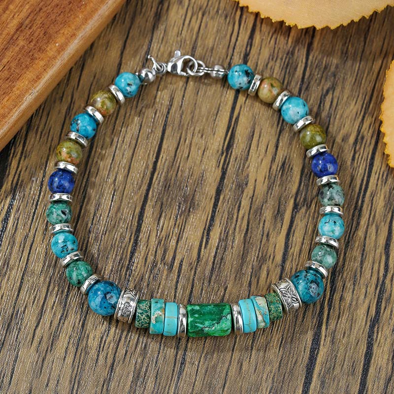 DIY Colorful Stone Bracelet Boho Wristband Hand Chains Girls Bohemia New Handmade Mixed Beads Bracelets for Women Men
DIY Colorful Stone Bracelet Boho Wristband Hand Chains Girls Bohemia New Handmade Mixed Beads Bracelets for Women Men