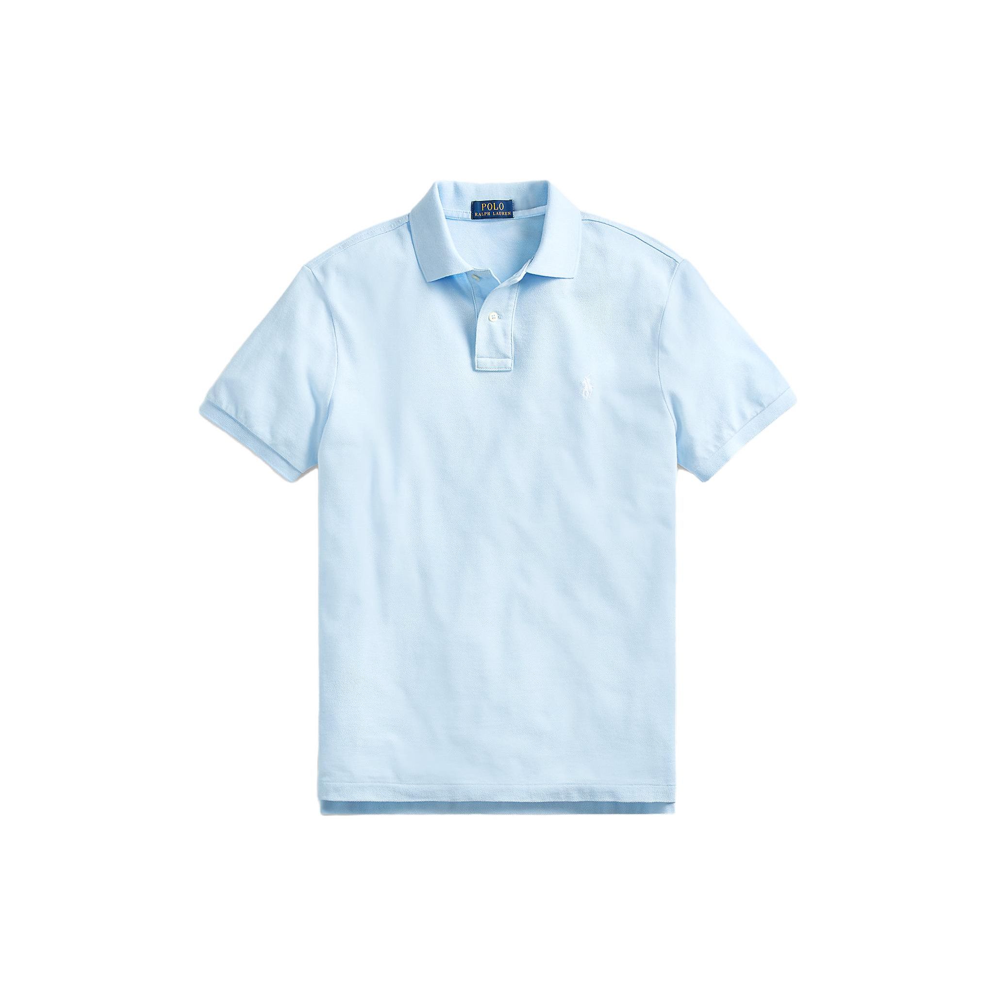 Polo Ralph Lauren SS23 Однотонная рубашка поло с вышивкой логотипа, на половину пуговиц, с коротким рукавом, мужская рубашка поло, небесно-голубая 710794275-046 S
Polo Ralph Lauren SS23 Однотонная рубашка поло с вышивкой логотипа, на половину пуговиц, с коротким рукавом, мужская рубашка поло, небесно-голубая 710794275-046 S