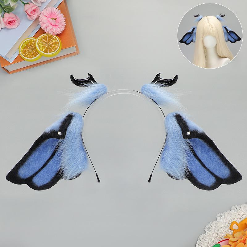 Halloween Demon Horn Fantasy Creature Headgear Comic-Con Beast Ears cos Props Gothic Angel Moth Sheep Ear Headband
Halloween Demon Horn Fantasy Creature Headgear Comic-Con Beast Ears cos Props Gothic Angel Moth Sheep Ear Headband