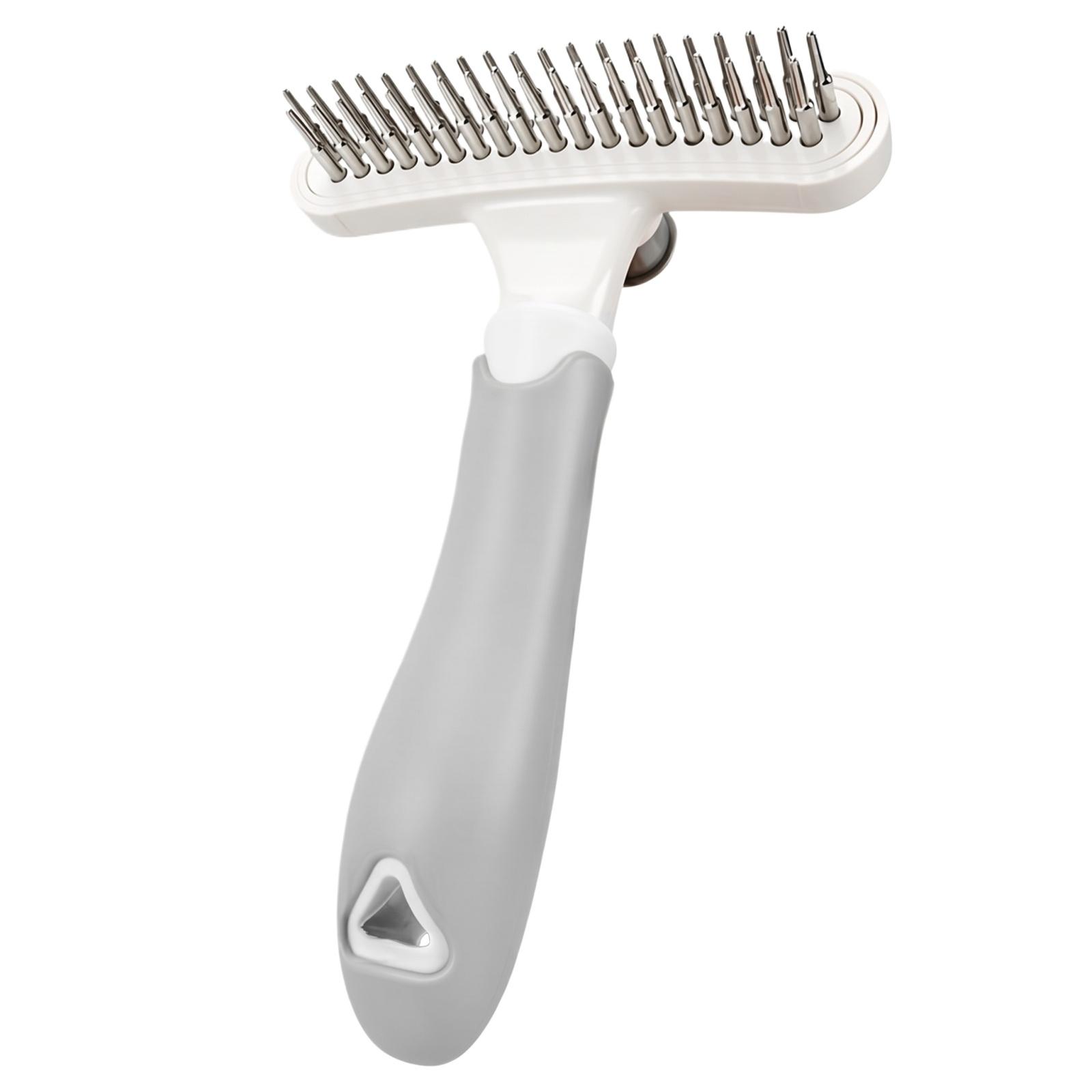 Pet Grooming Brush Shedding Comb for Dogs and Cats Hair Removal Tool with Comfortable Handle and Durable Bristles Suitable for All Fur Types one size
Pet Grooming Brush Shedding Comb for Dogs and Cats Hair Removal Tool with Comfortable Handle and Durable Bristles Suitable for All Fur Types one size