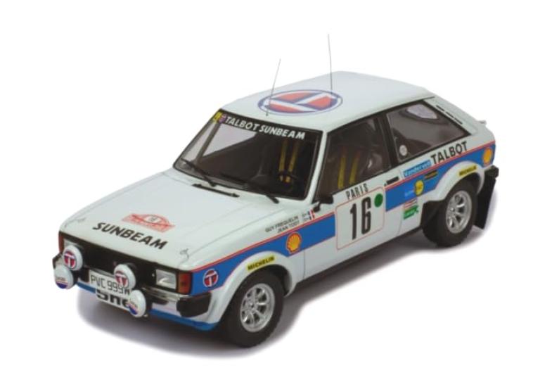 Ixo Model Tarbo Sunbeam Lotus 81 Monte Carlo Rally #16 G.FrequelinJ.Todt 118 18RMC095A
Ixo Model Tarbo Sunbeam Lotus 81 Monte Carlo Rally #16 G.FrequelinJ.Todt 118 18RMC095A