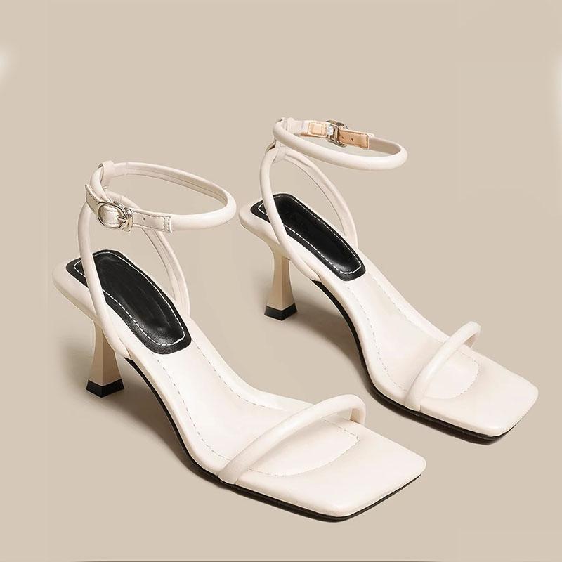 Fashion Black Ankle-Strap Buckle Sandal Summer Square Toe Ladies Stiletto High Heel Shoes Sexy Solid Thin Band Sandalias De Mujer Verano 34 бежевый
Fashion Black Ankle-Strap Buckle Sandal Summer Square Toe Ladies Stiletto High Heel Shoes Sexy Solid Thin Band Sandalias De Mujer Verano 34 бежевый