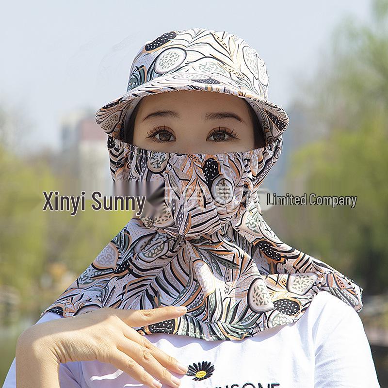 Дышащая хлопково-шелковая шляпа от солнца с защитой шеи и лица для работы на открытом воздухе и езды на велосипеде - Женская
Дышащая хлопково-шелковая шляпа от солнца с защитой шеи и лица для работы на открытом воздухе и езды на велосипеде - Женская