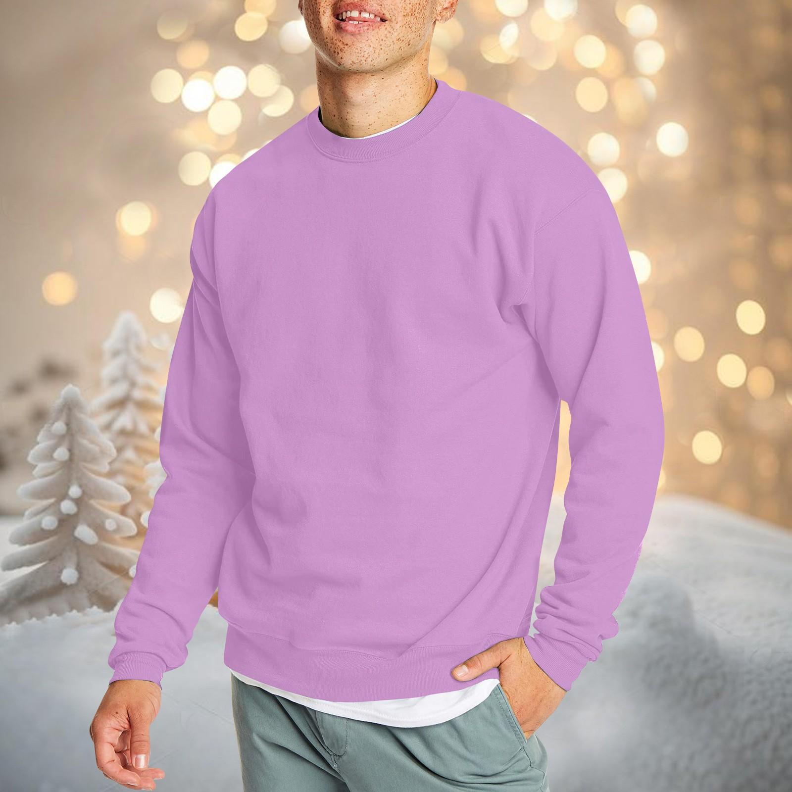 Мужская повседневная мода, удобная однотонная толстовка с круглым вырезом, свитшот S светло-фиолетовый
Мужская повседневная мода, удобная однотонная толстовка с круглым вырезом, свитшот S светло-фиолетовый